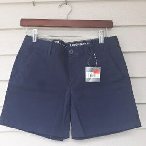 Eddie Bauer Slightly Curvy Womens Stretch Shorts Legend Wash Size 2